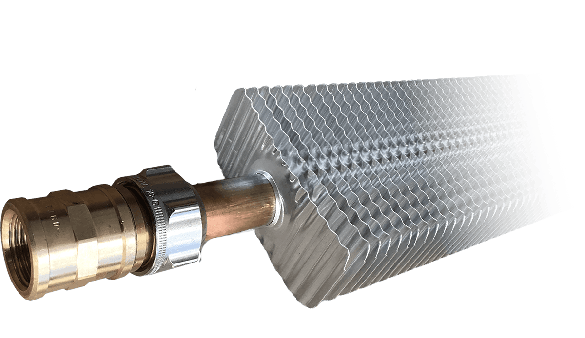 Konvektoren aus Aluminium/Kupfer (Breite: 35mm | Länge: 1000mm)